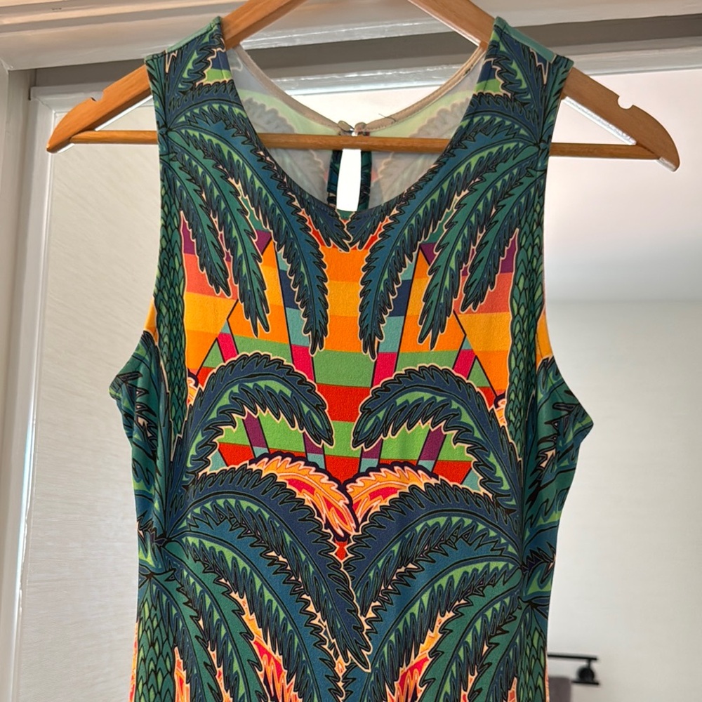 Colorful Geometric Maxi Dress - Picture 2 of 6